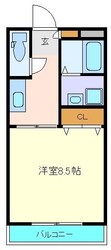 北山駅 徒歩15分 3階の物件間取画像